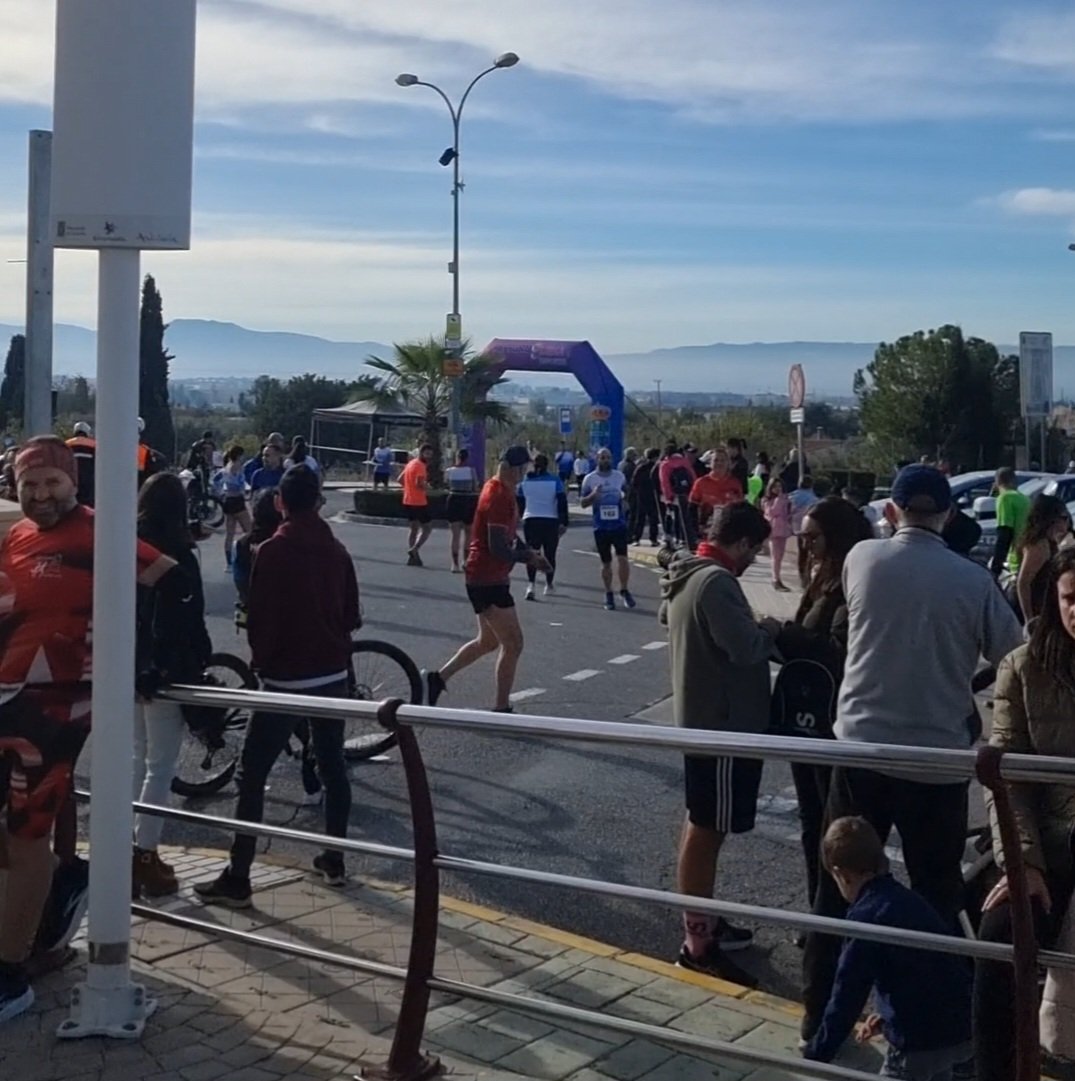 Ambiente previo a la salida de la prueba