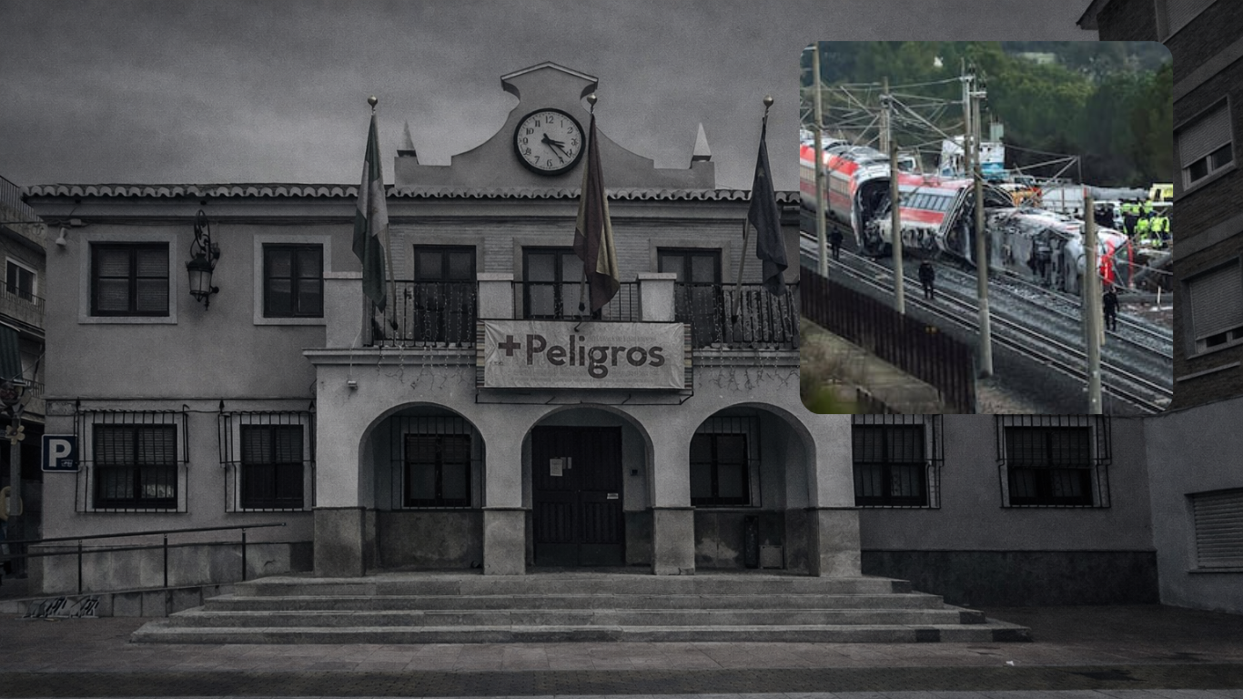 Peligros guardará un minuto de silencio por las víctimas del accidente ferroviario de Adamuz