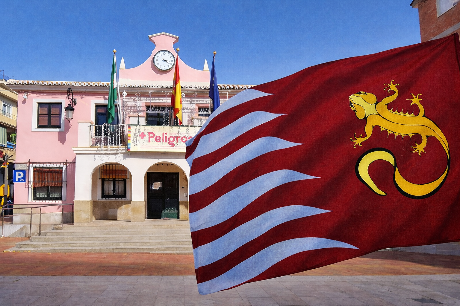 Aprobada definitivamente la bandera oficial de Peligros