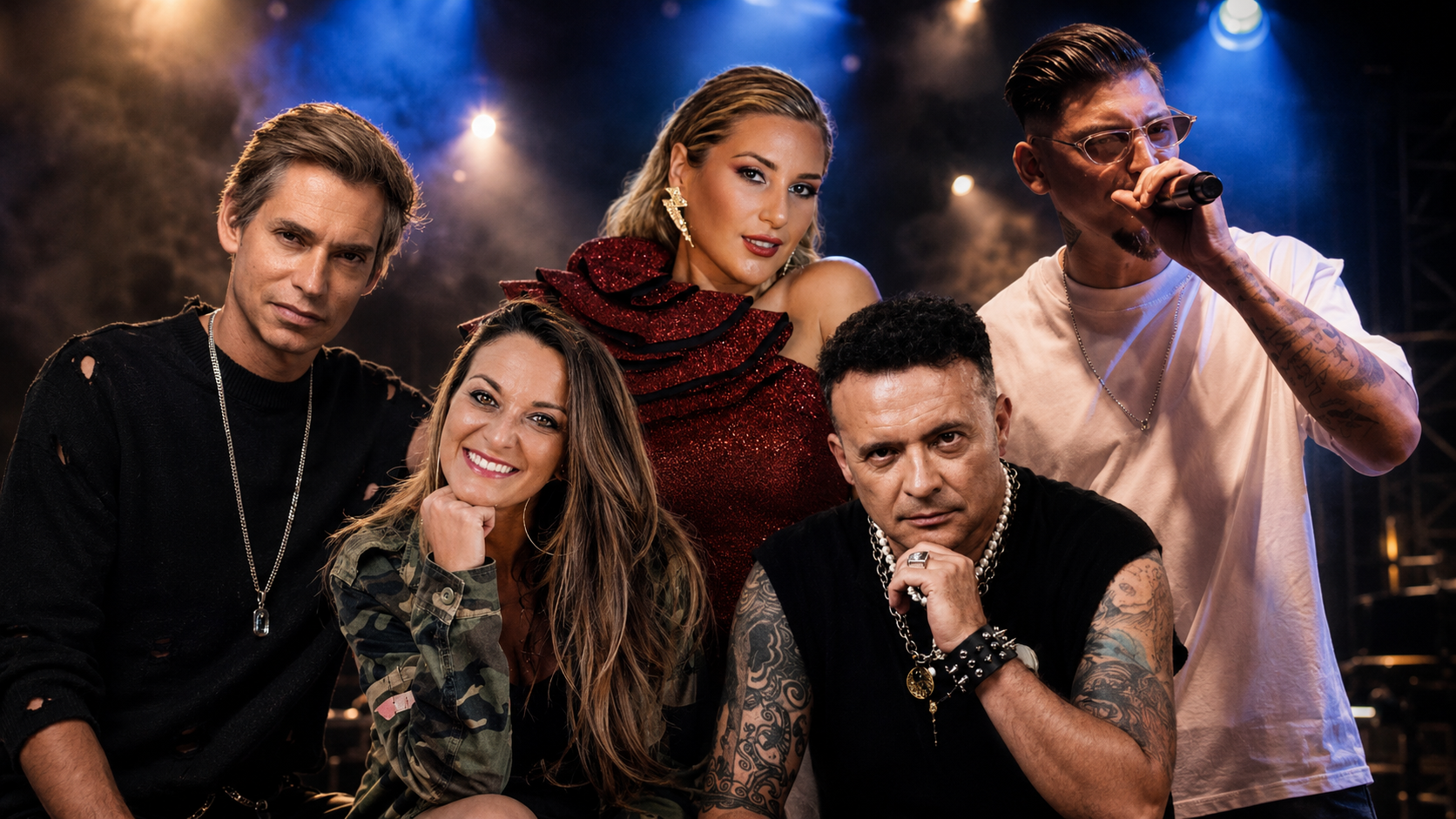 Imagen ilustrativa de la programación musical prevista para las Fiestas Populares de Peligros 2026, con Lider J, Seguridad Social, Laura Gallego, Mesalla y Carlos Baute como artistas incluidos en el expediente de contratación.