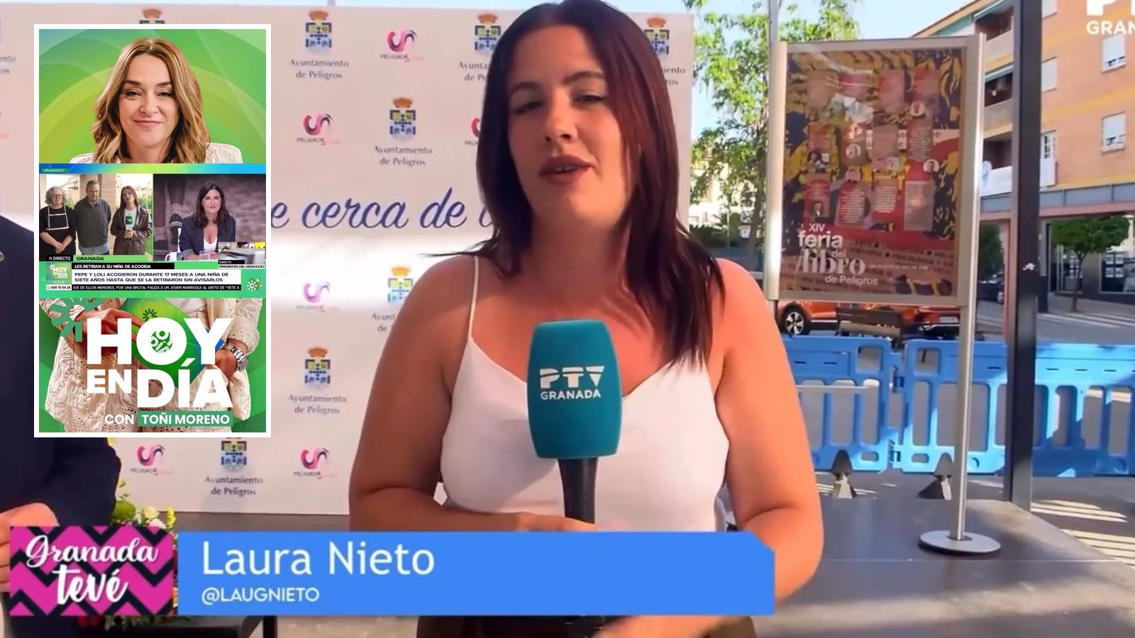 Laura Nieto, periodista de Peligros, da el salto a Canal Sur tras dos años en PTV Granada