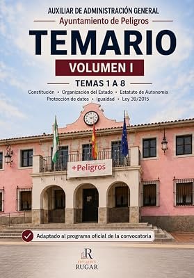 Portada: Auxiliar Administrativo, Ayuntamiento de Peligros