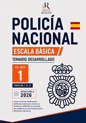 Portada: Policía Nacional, Escala Básica